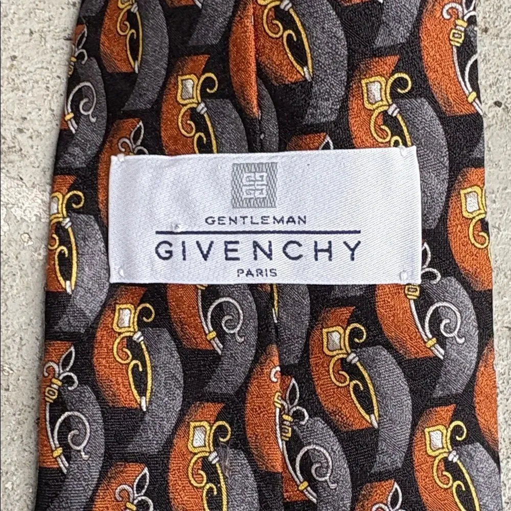 Vintage Givenchy silk tie